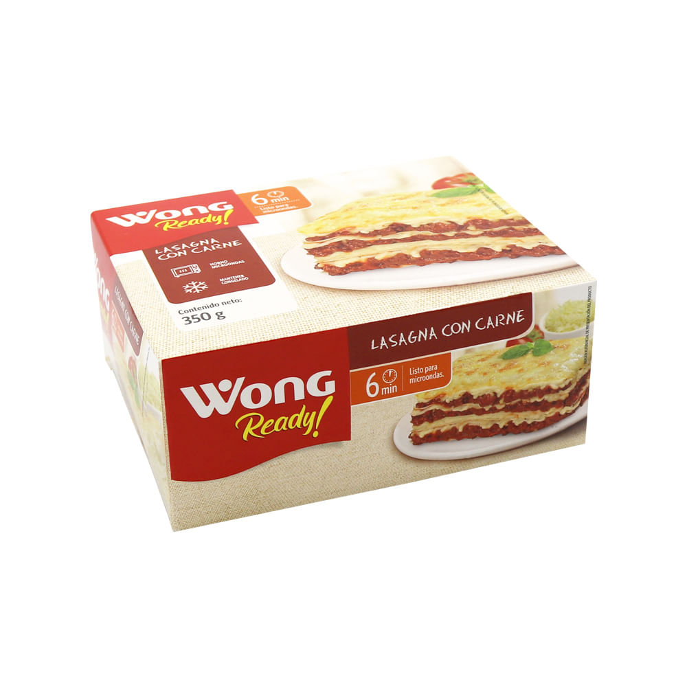 Lasagna con Carne Wong 350g
