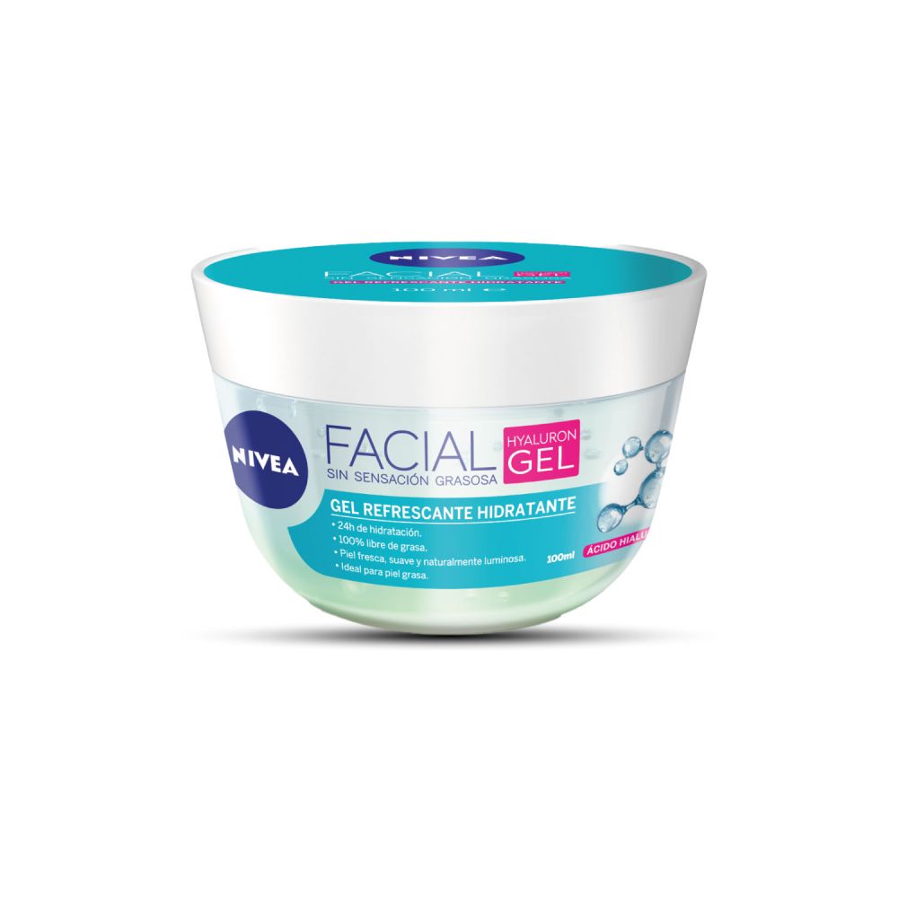 Gel Facial Nivea Ácido Hialurónico 100ml