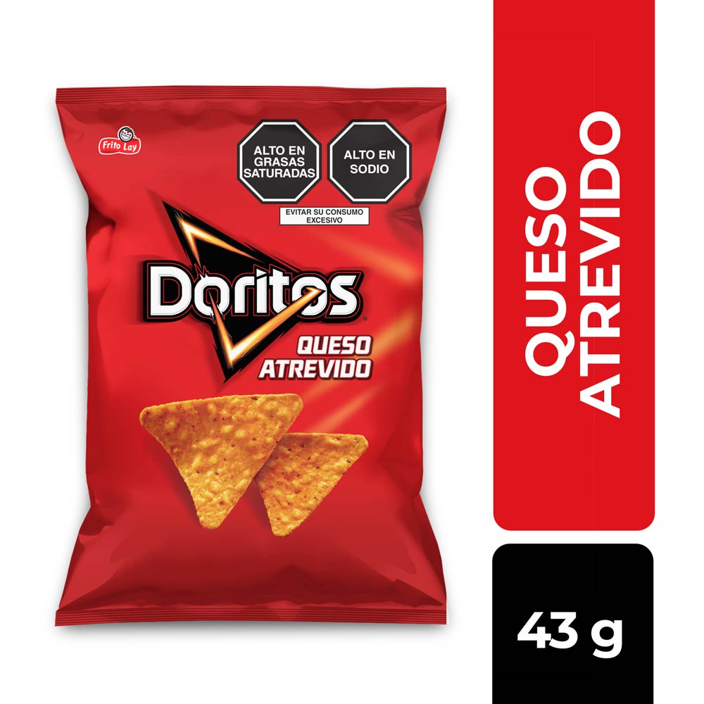 Tortillas Doritos Queso Atrevido 43g