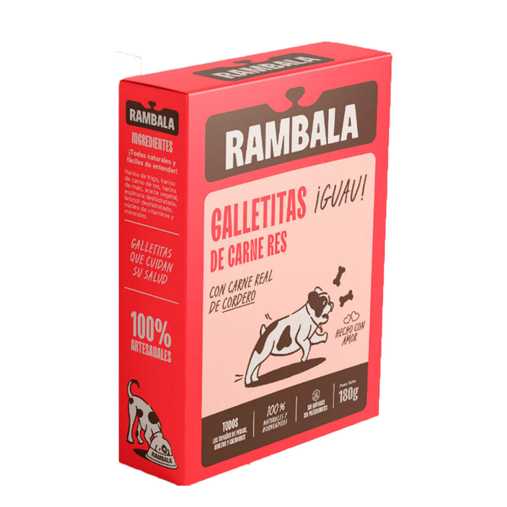 Galleta de Carne Rambala 180gr