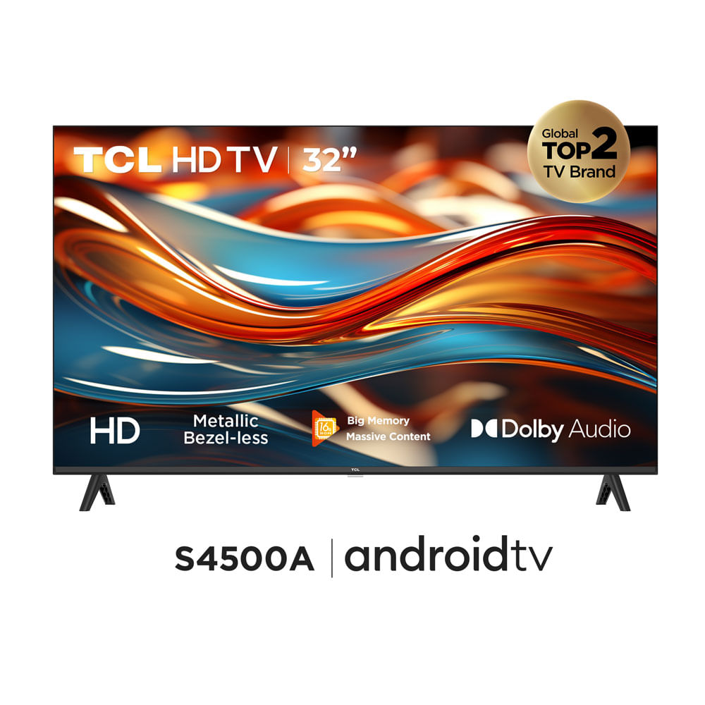 Televisor TCL 32"" HD Smart Android Tv 32S4500A