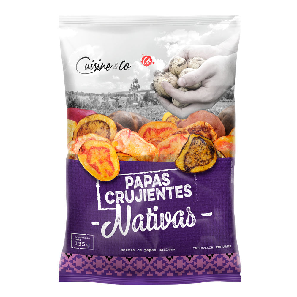 Papas Crujientes Nativas Cuisine & Co 135g