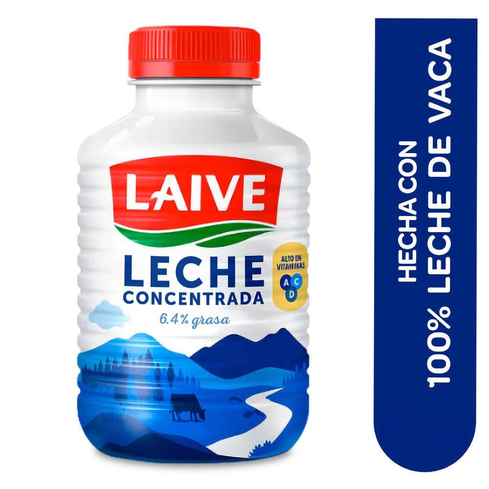 Leche Concentrada Laive Botella 390g