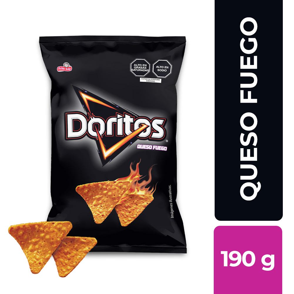 Doritos Queso Fuego 190g