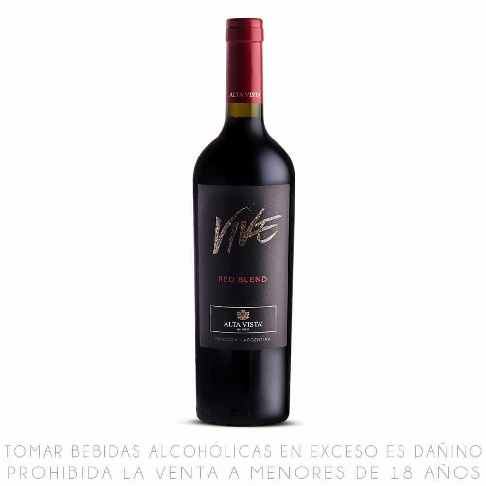 Vino Tinto Blend Alta Vista Vive Botella 750ml