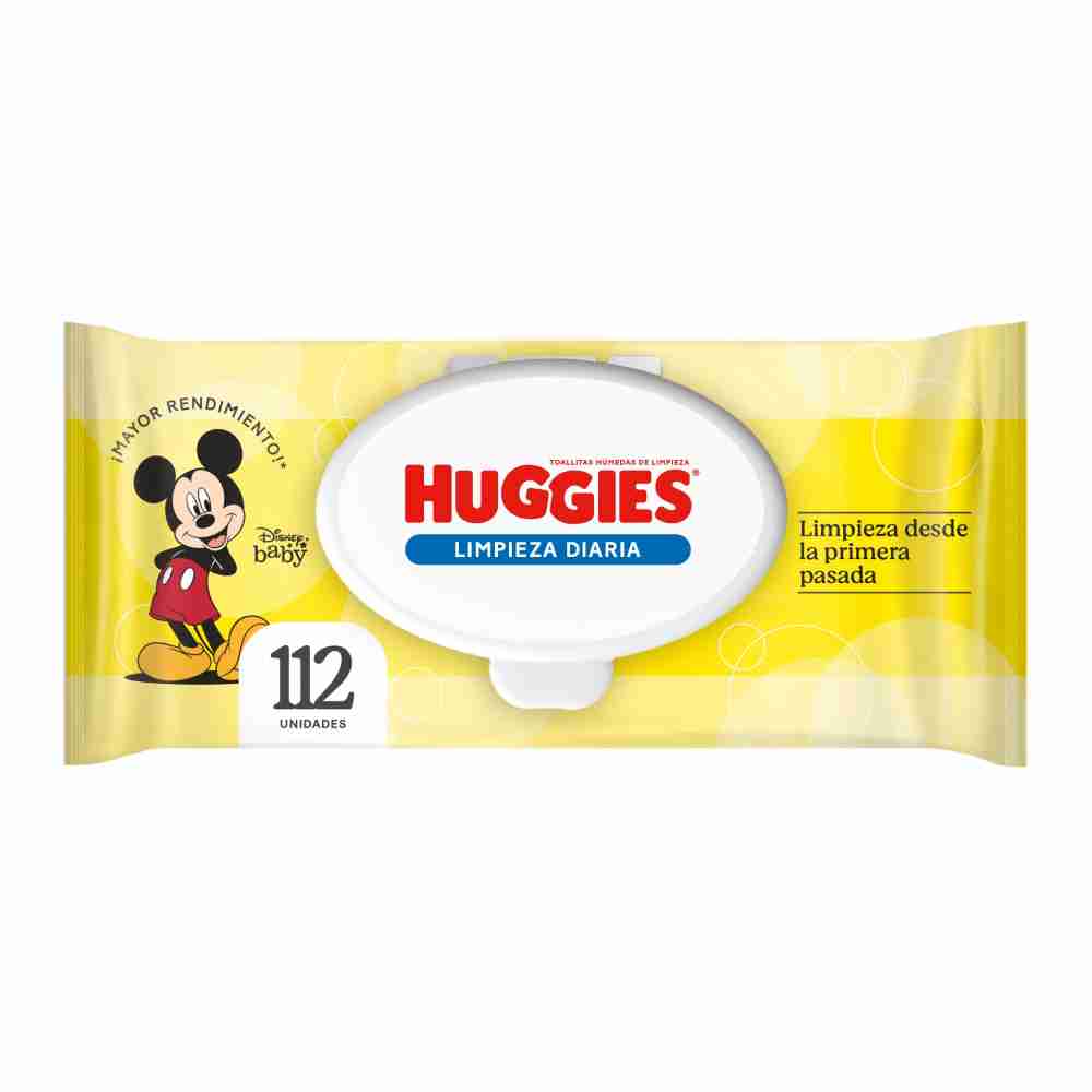 Toallitas Húmedas Huggies Limpieza Diaria 112un