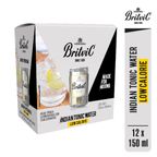 Twelvepack Agua Tónica Britvic Indian Tonic Water Low Calorie Lata 150ml