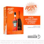 Aperol Botella 750ml + Cinzano To Spritz Botella 750ml