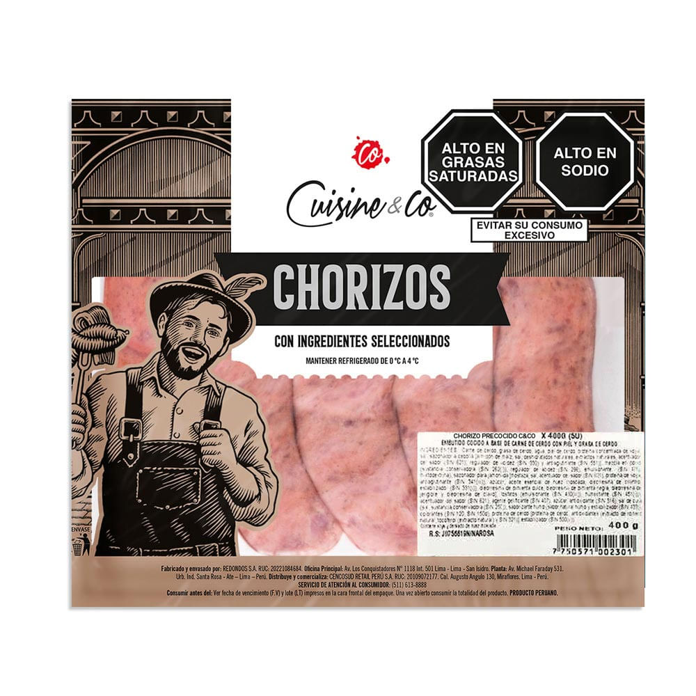 Chorizo Cuisine & Co 400g