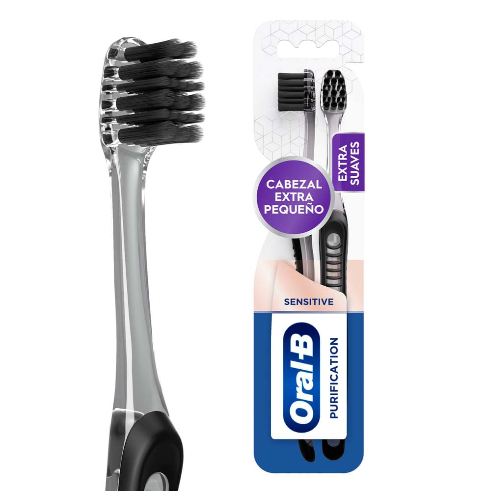 Cepillo de Dientes Oral B Purification Extra Suave 2un