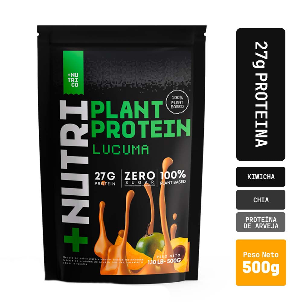 Proteína Vegana +Nutri Co Lúcuma 50g