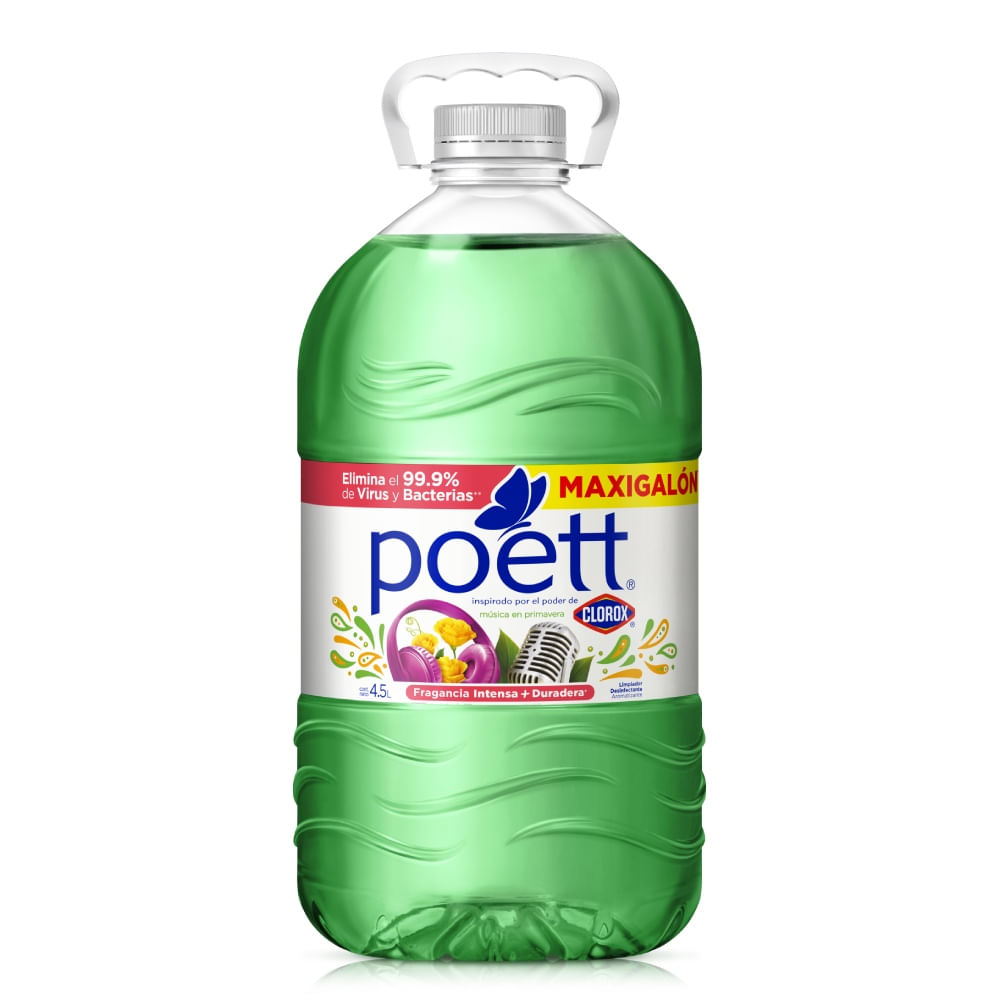 Limpiador Poett Música en Primavera 4.5L
