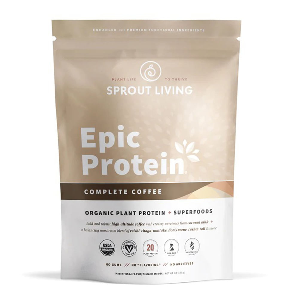 Proteína Vegana Epic Protein Complete Coffee 456g