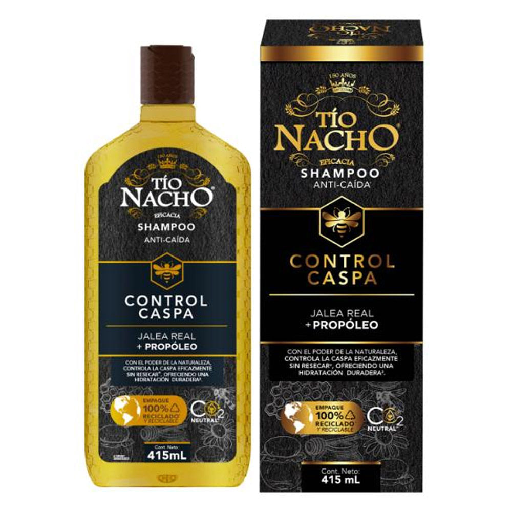 Shampoo Tío Nacho Control Caspa 415ml