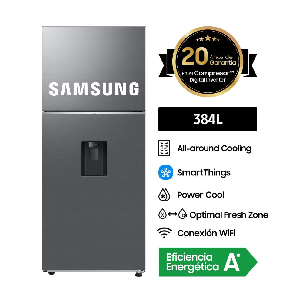 Refrigeradora Samsung TMF 384L RT38DG6730S9/PE
