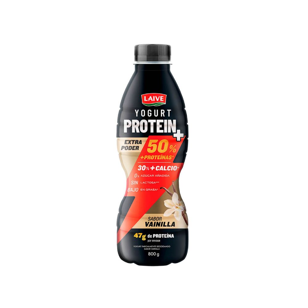 Yogurt Laive Protein+ Sabor Vainilla Botella 800g