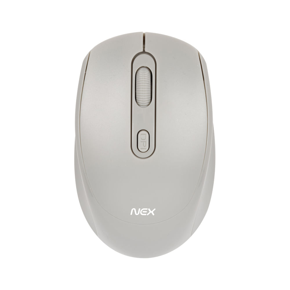 Mouse Inalámbrico Nex MSINACLRSG Blanco