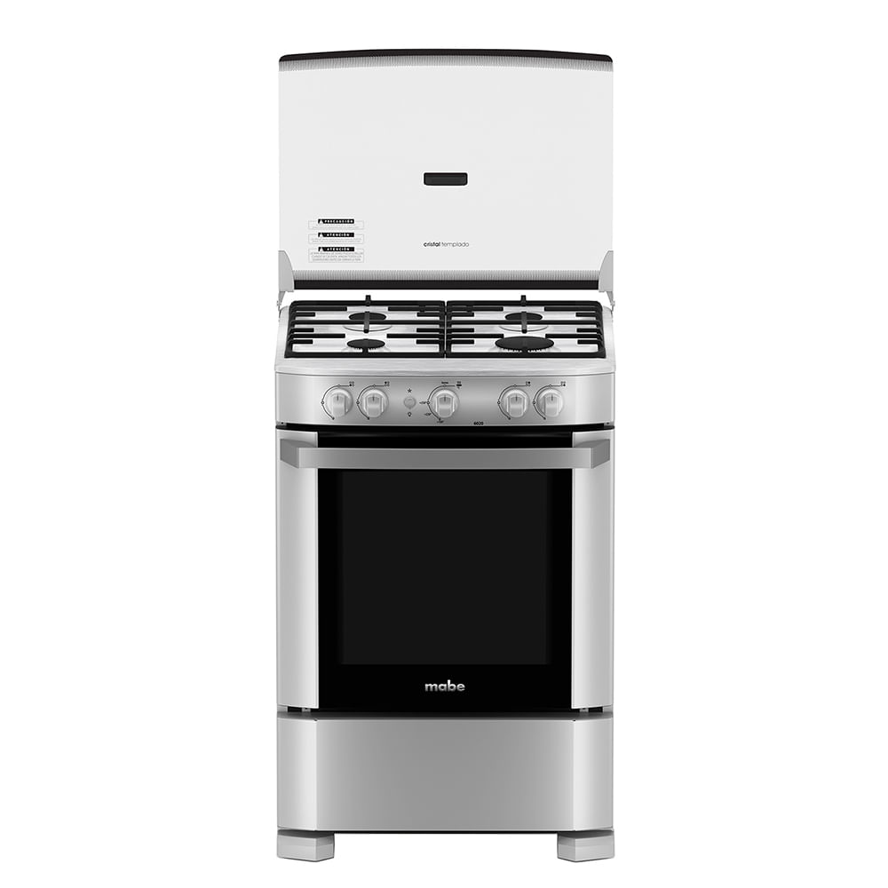 Cocina de Piso a Gas 60cm Silver Mabe CMP6020FG1