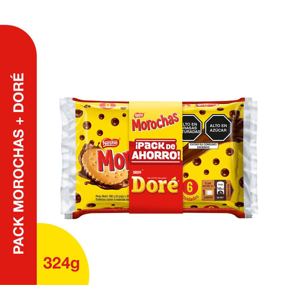 Sixpack Galletas: Morochas + Doré