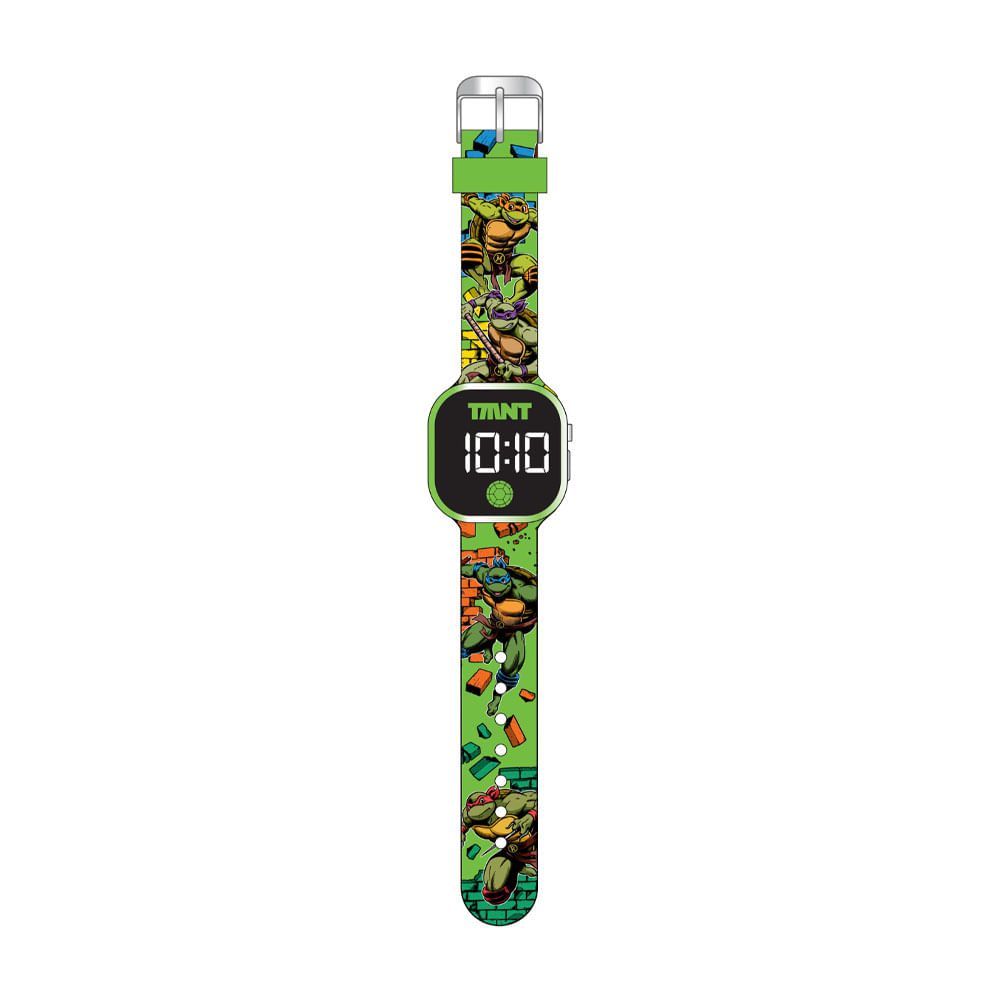 Reloj Tortugas Led Ladrillos  TMR4138