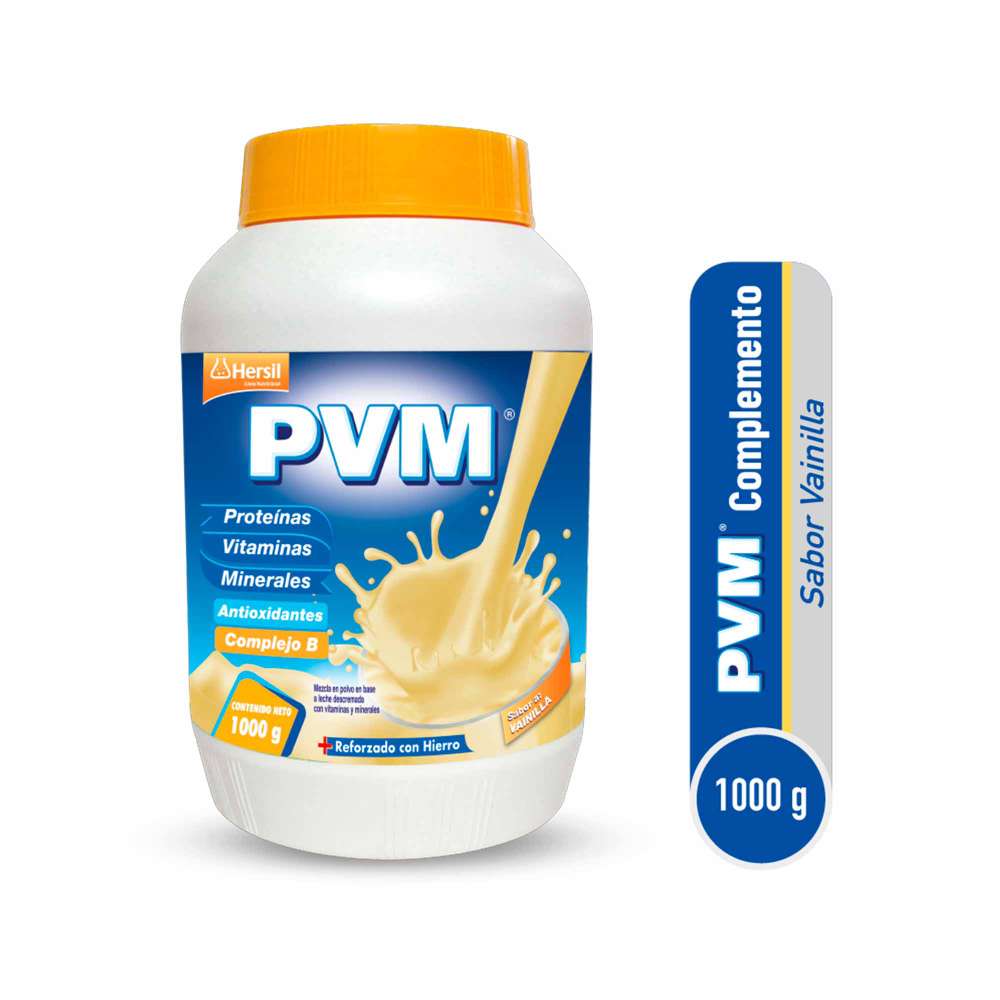 Suplemento PVM Sabor Vainilla 1kg