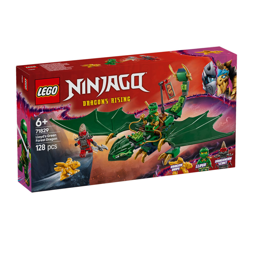 Dragon del Bosque Lego Verde de Lloyd