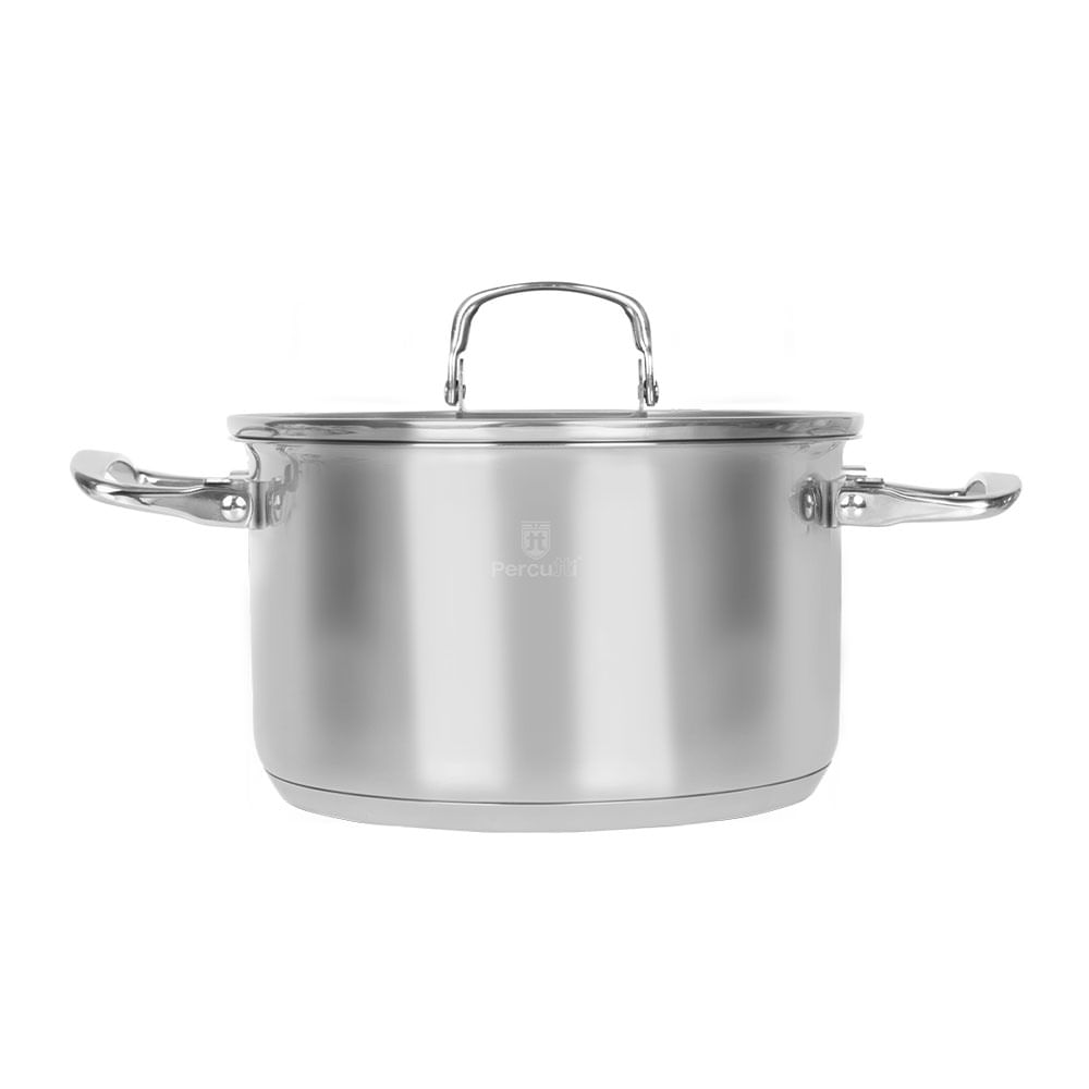 Cacerola Baja Inox Percutti 28cm