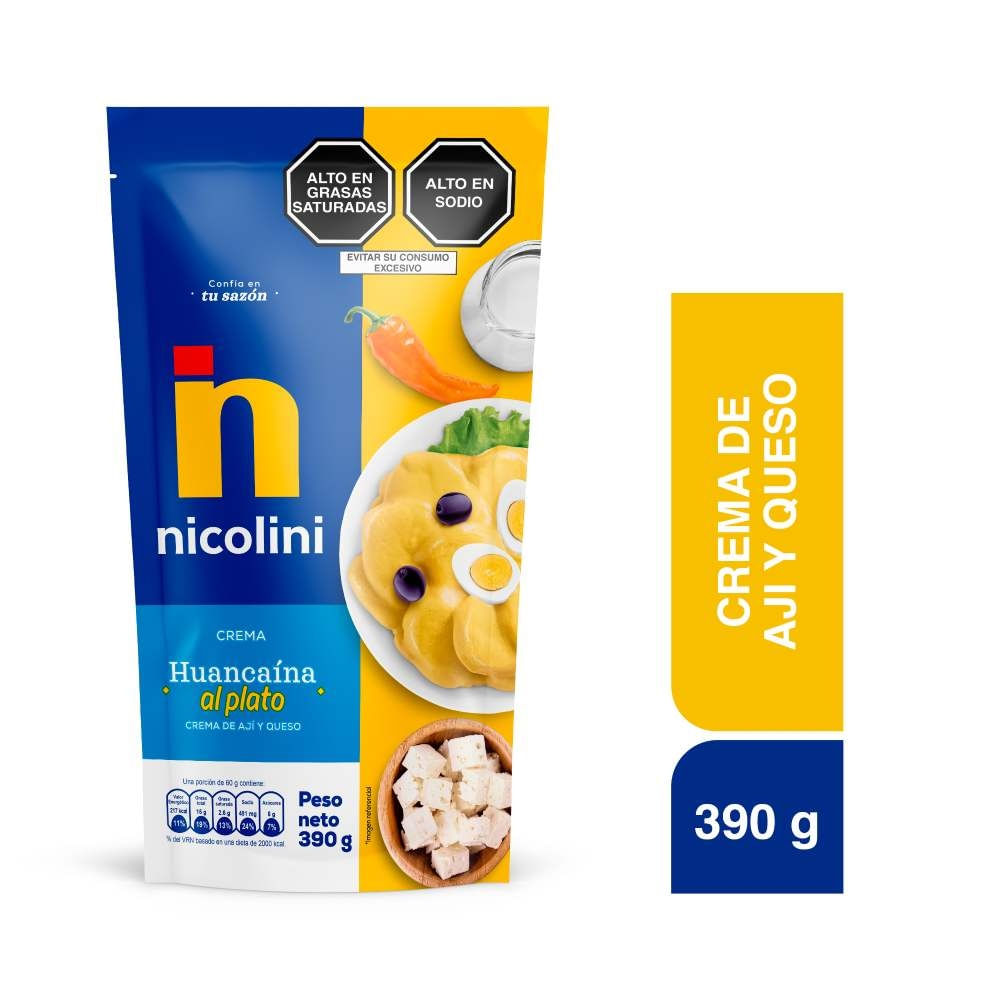 Salsa Huancaína Nicolini 390g
