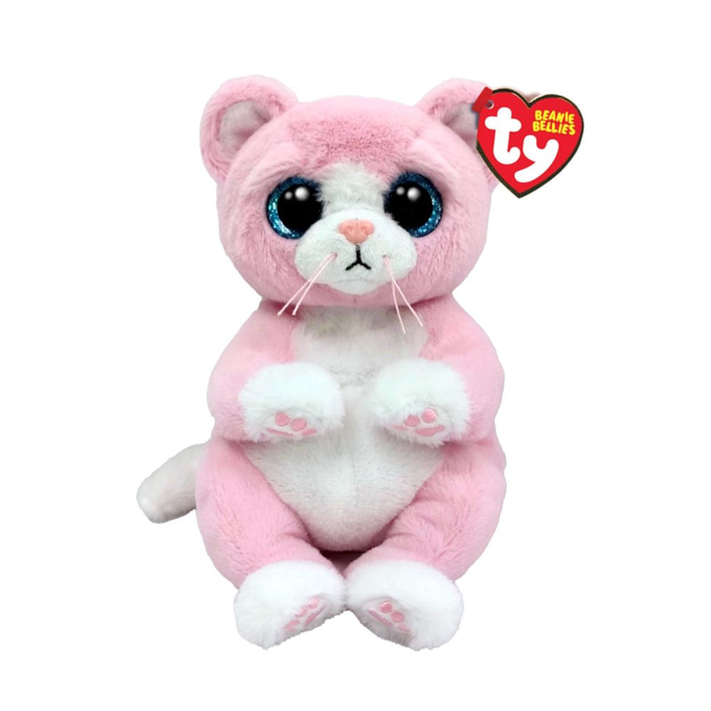 Peluche Ty Beanie Bellies Lillibelle Gato