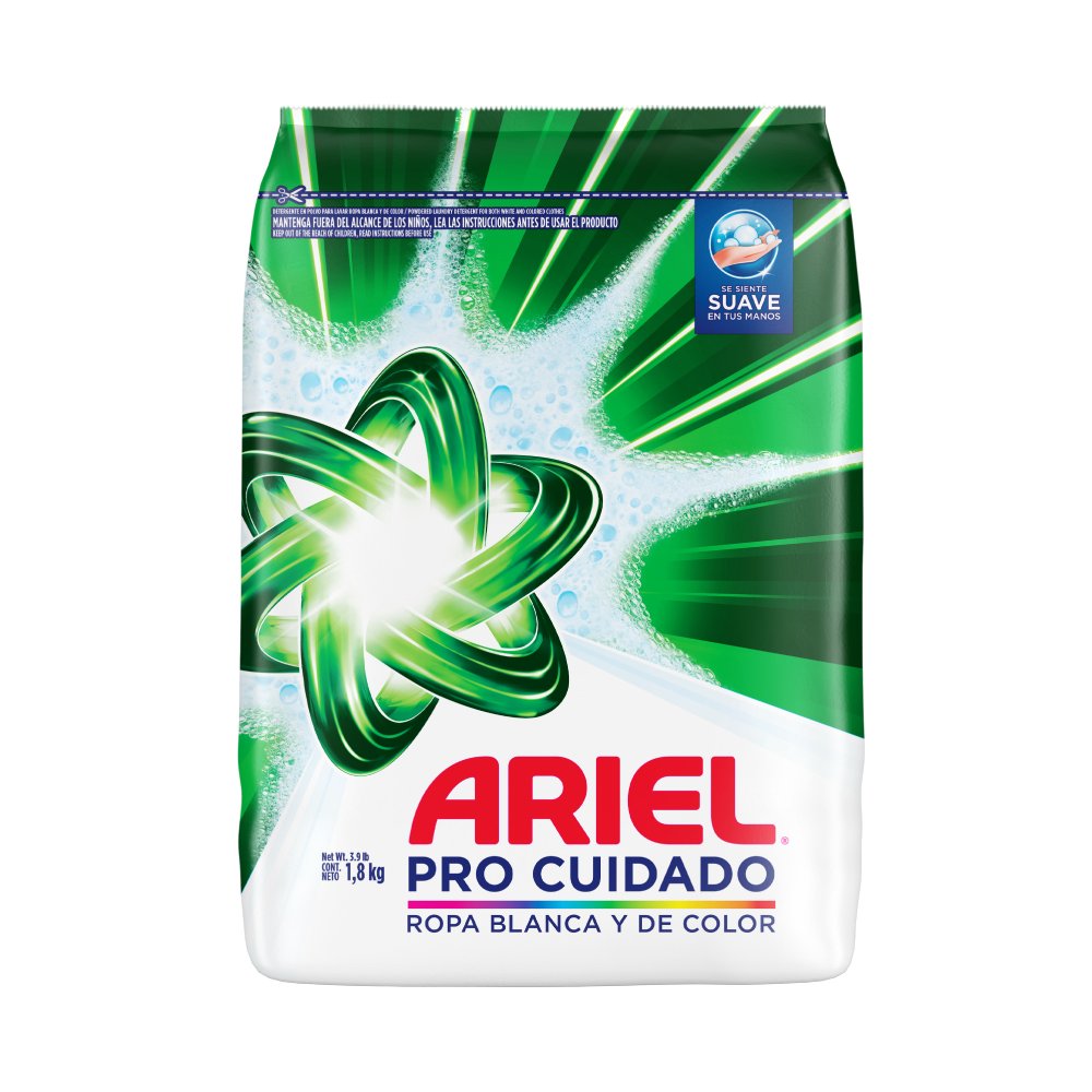 Detergente en Polvo Ariel Revitacolor 1.8kg