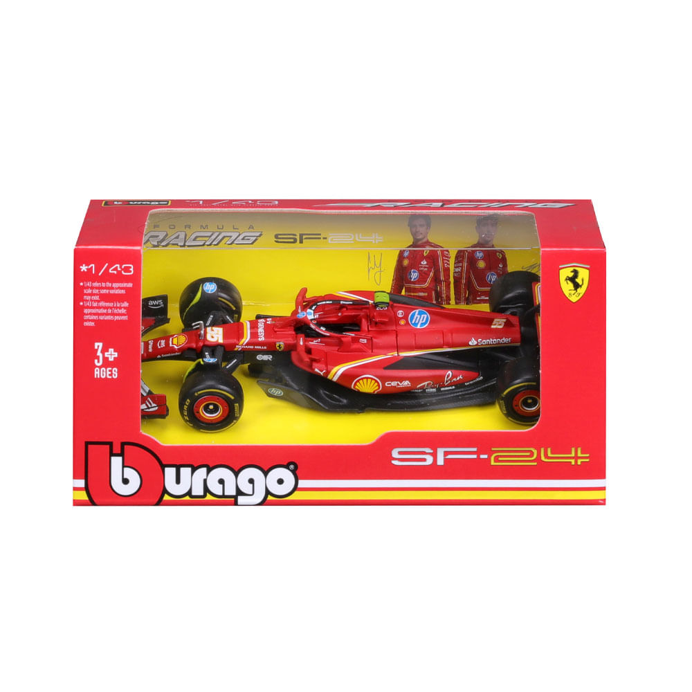 Auto de Carreras Ferrari 1:43 Sainz