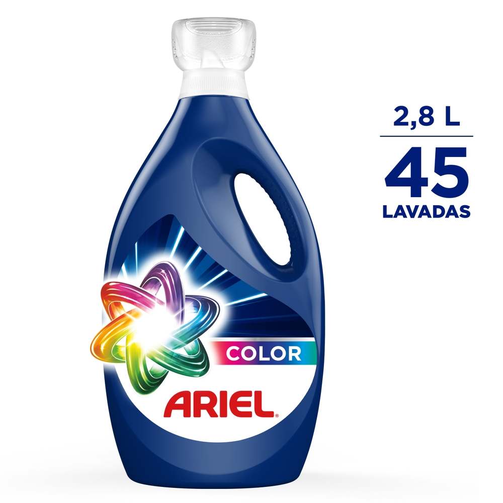 Detergente Líquido Ariel Color 2.8L
