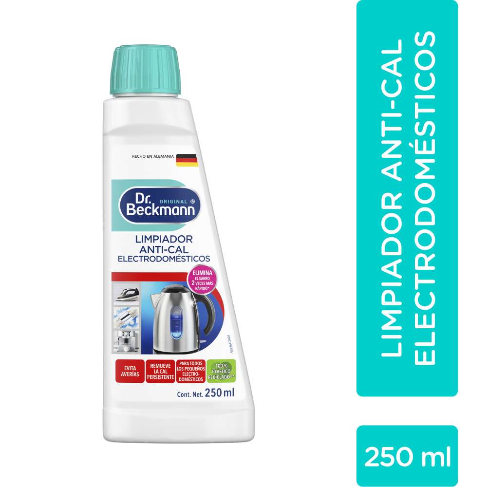 Limpiador Anti-Cal de Electrodomésticos Dr Beckmann 250ml