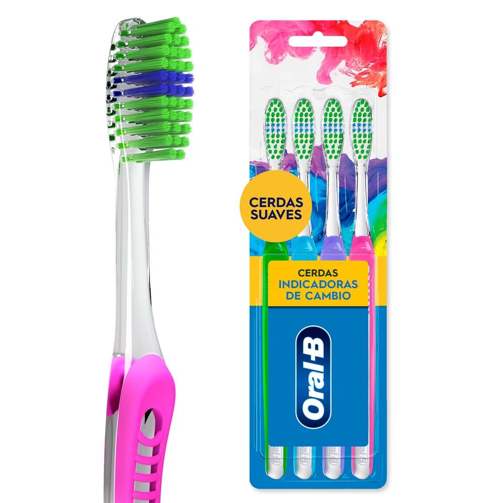 Cepillo de Dientes Oral B Suave 40 4un