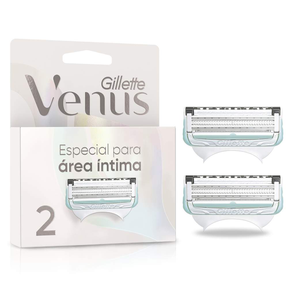 Repuesto para Máquina de Afeitar Venus Área Íntima 2un