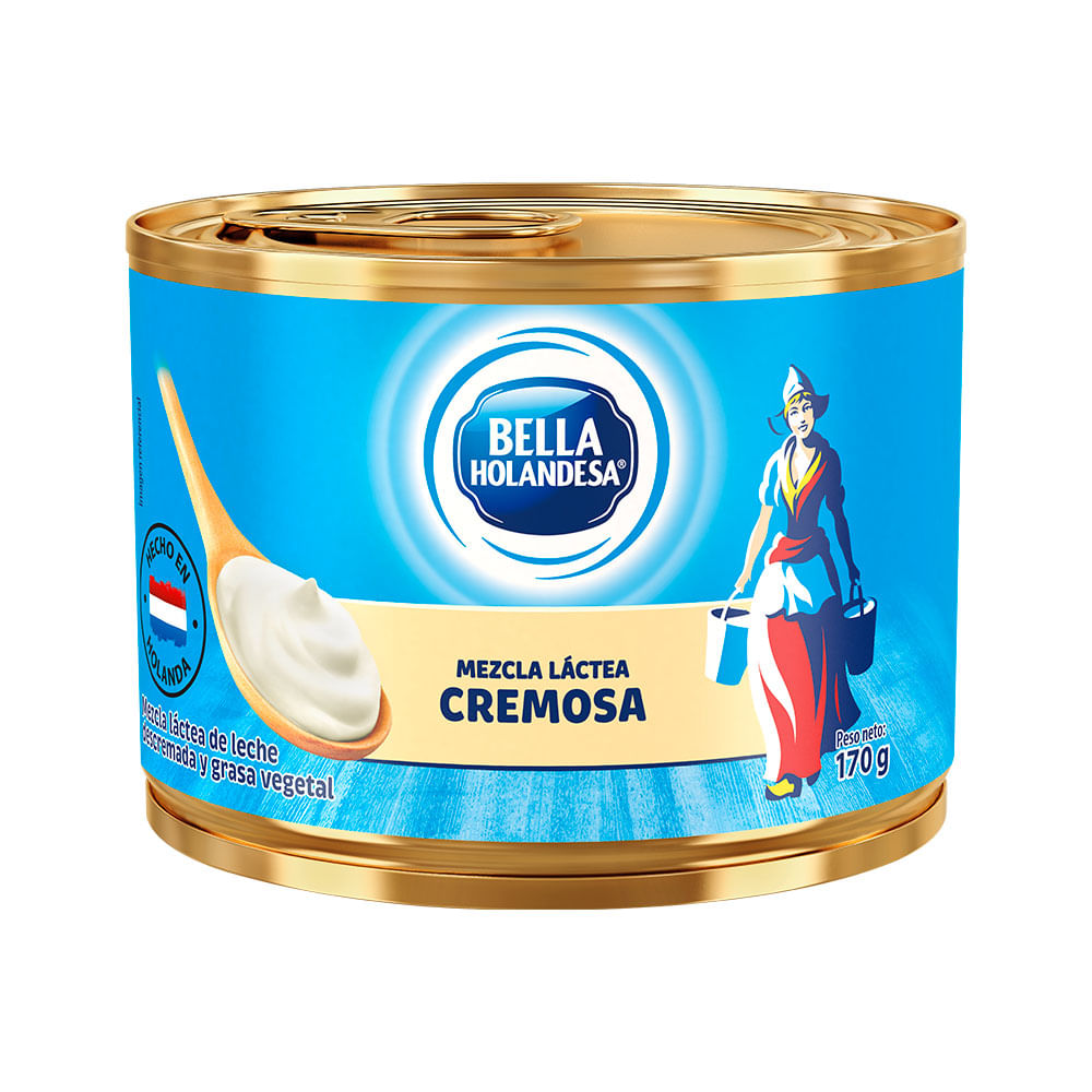 Mezcla Láctea Cremosa Bella Holandesa 170g