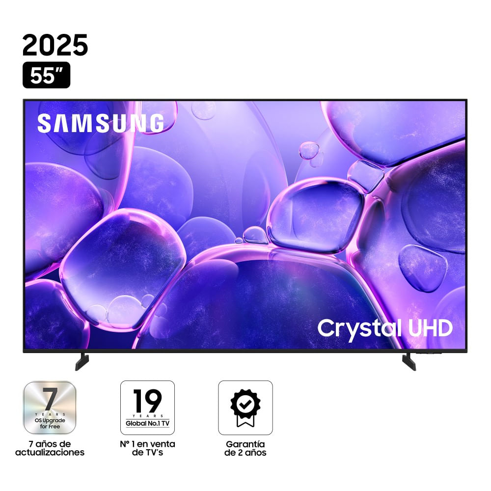 Televisor Samsung 55"" Crystal UHD U8000F Smart TV (2025)