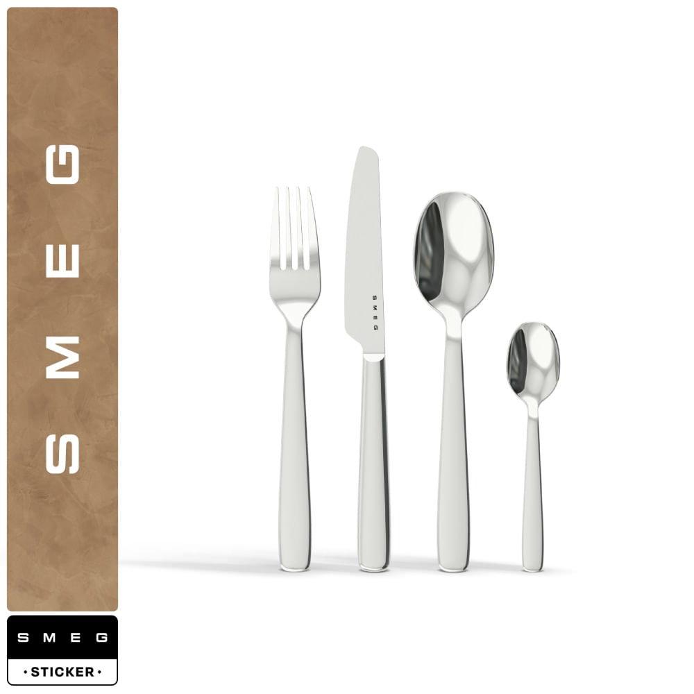 Juego de Cubiertos Smeg 4 Piezas