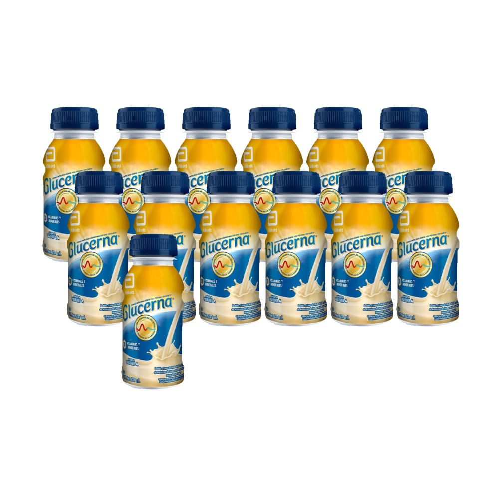 Pack x13 Suplemento Nutricional para Diabéticos Vainilla Glucerna 237ml