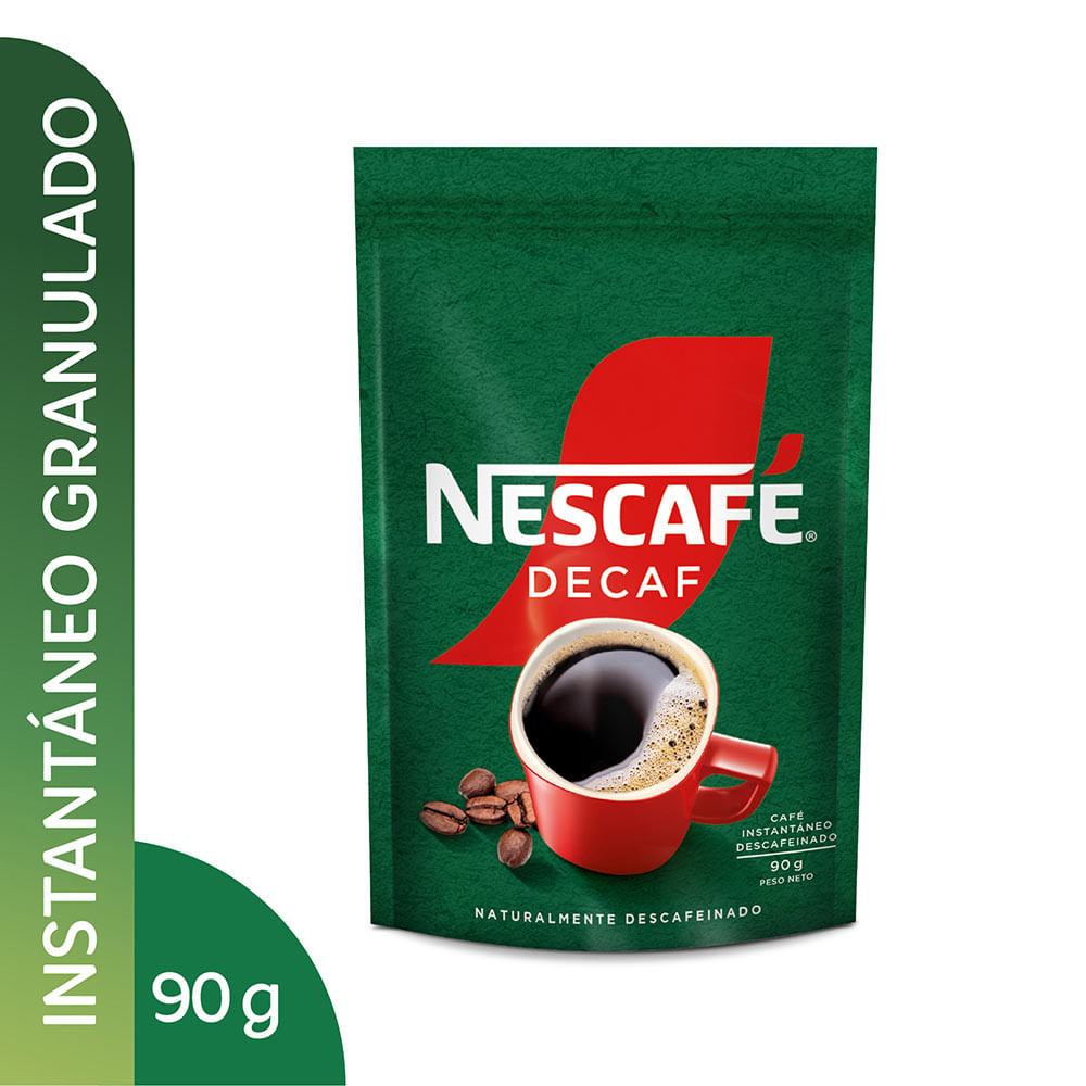 Café Instantáneo Nescafé Descafeinado 90g