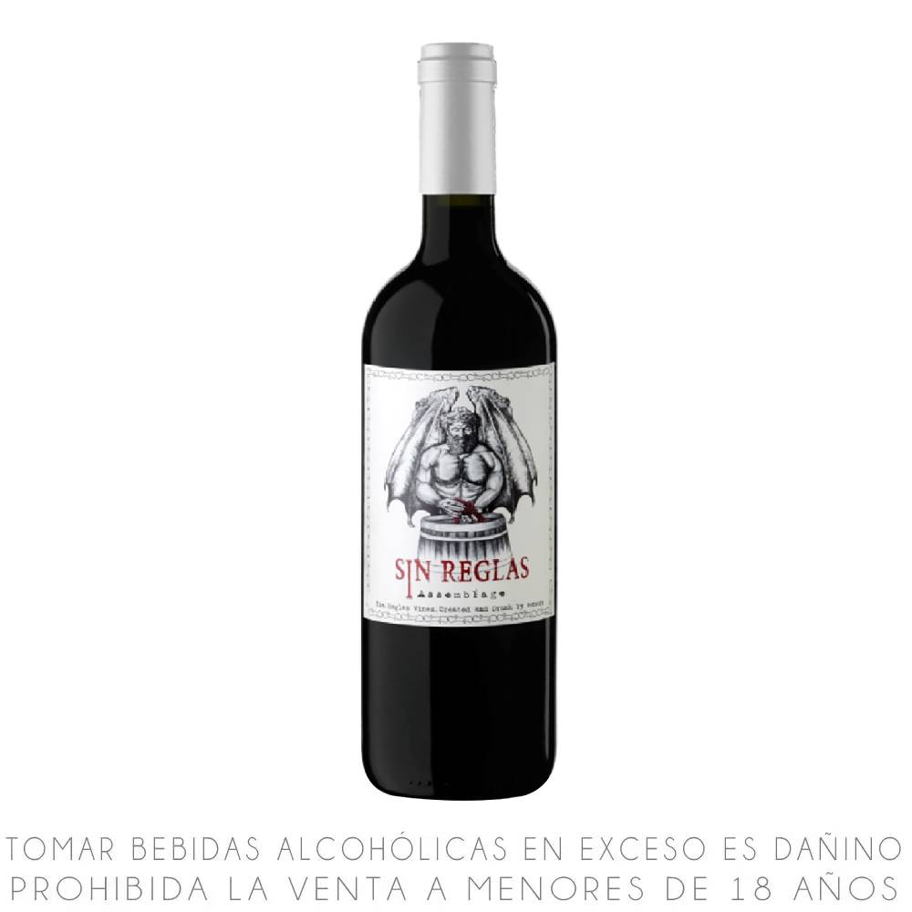Vino Tinto Blend Sin Reglas Assemblage Botella 750ml