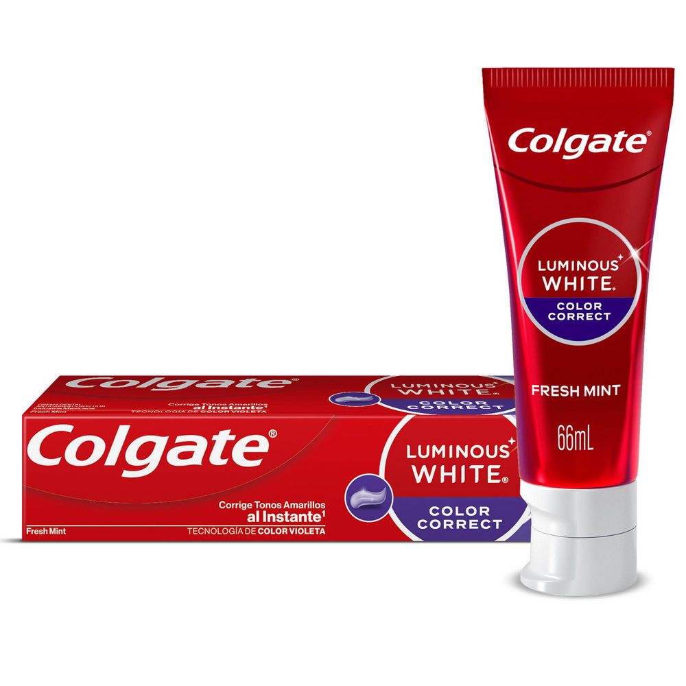 Pasta de Dientes Colgate Luminous White Color Correct 66ml
