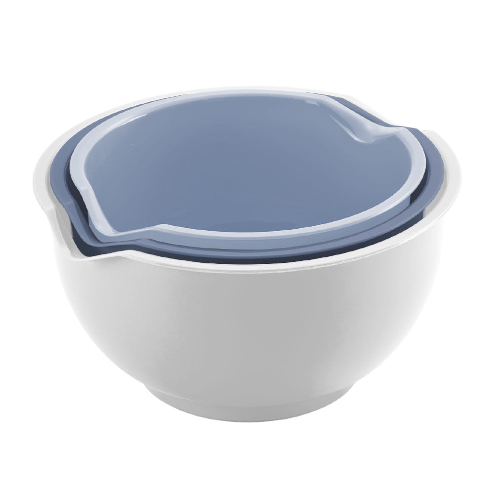 Set 3 Bowls Krea con Vertidor Colores