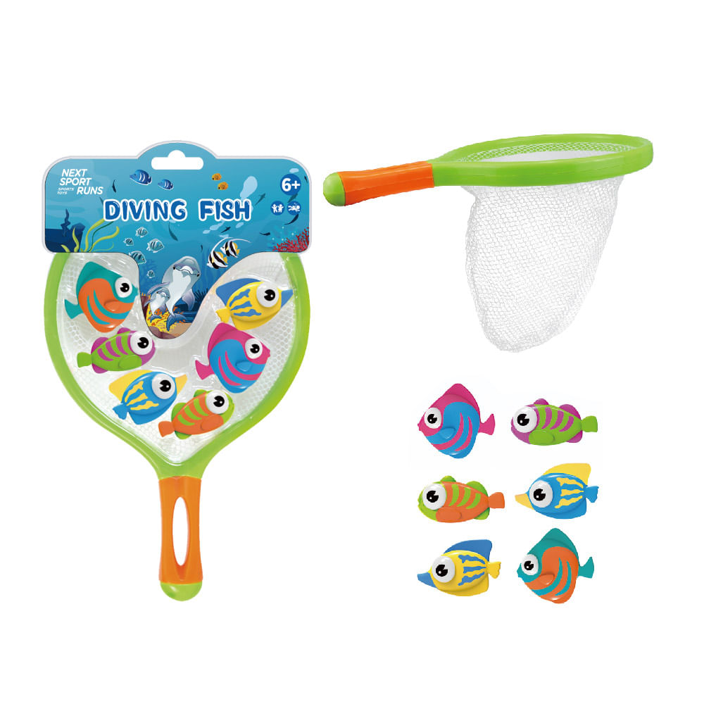 Atrapa a los Peces Next Sport Runs 6 Piezas