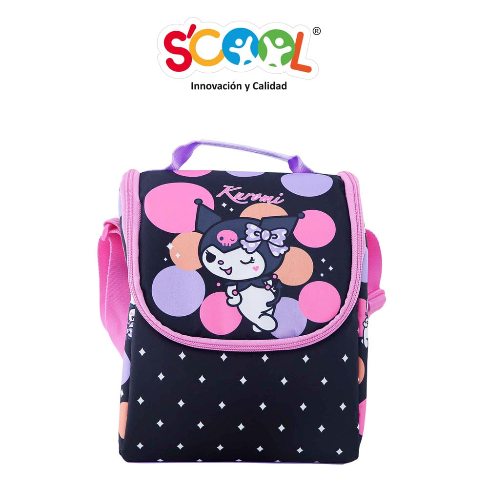 Lonchera Scool Ranger Tela Kuromi