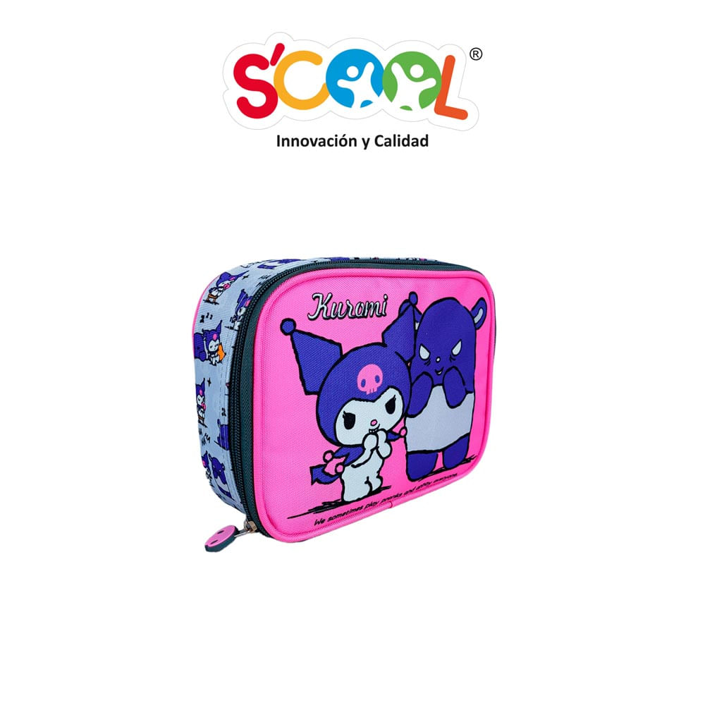 Cartuchera Scool Magic Plus Kuromi
