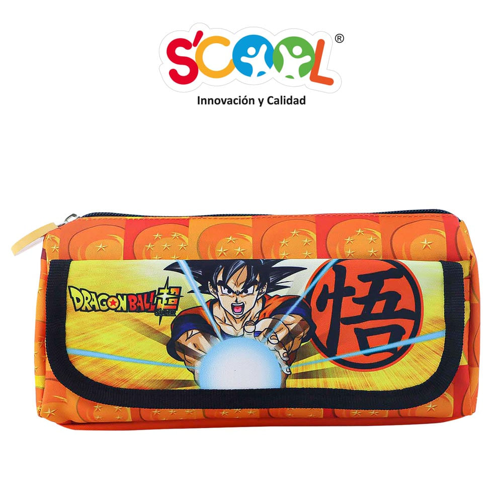 Cartuchera Scool Ranger Tela Grande Dragon Ball