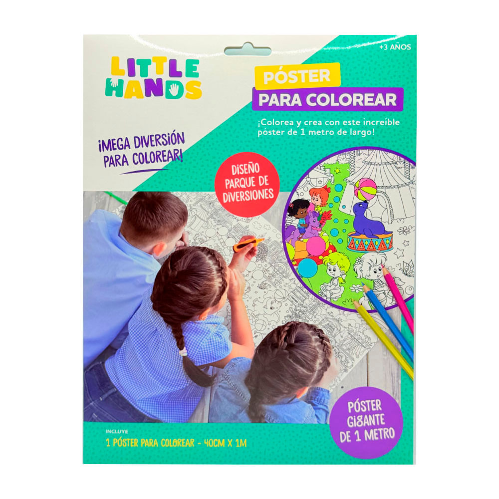 Poster para Colorear Parque