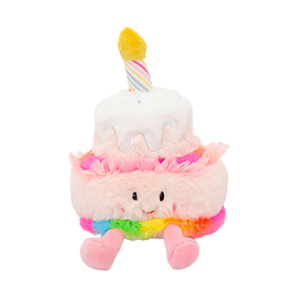 Peluche Torta Rosa Crema 22cm