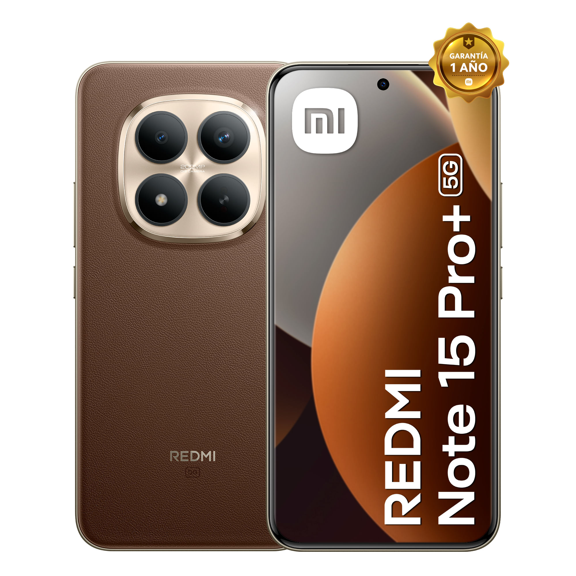 Smartphone Redmi Note 15 Pro+ 5G Café moca 12G RAM 512G ROM